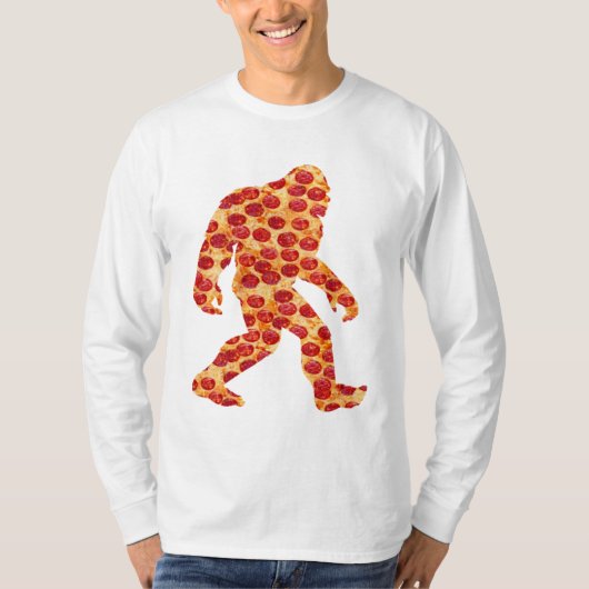 Bigfoot Pizza T-Shirt (Vorderseite)