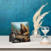 Bigfoot Playing Fotoplatte (InSitu)