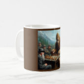 Bigfoot Playing Kaffeetasse (Vorderseite Links)