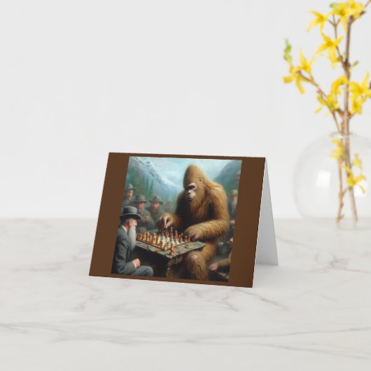 Bigfoot Playing Karte (Gelbe Blume)