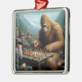 Bigfoot Playing Ornament Aus Metall (Links)