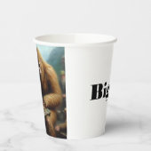 Bigfoot Playing Pappbecher (Links)