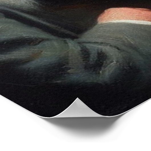 Bigfoot Playing Poster (Ecke)