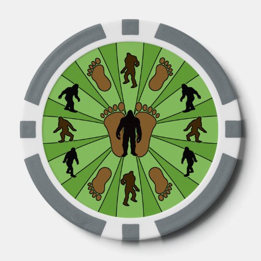 Bigfoot Pokerchips (Vorderseite)