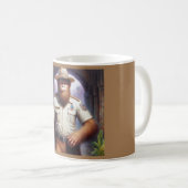 Bigfoot Policeman Kaffeetasse (VorderseiteRechts)