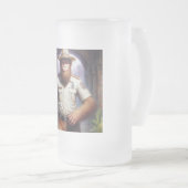 Bigfoot Policeman Mattglas Bierglas (VorderseiteRechts)