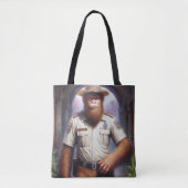 Bigfoot Policeman Tasche (Vorderseite)