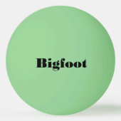 Bigfoot Policeman Tischtennisball (Rückseite)