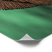 Bigfoot Portrait 1 (Ape-like) Poster (Ecke)