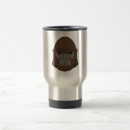 Bigfoot Portrait 1 (ape-like) Reisebecher