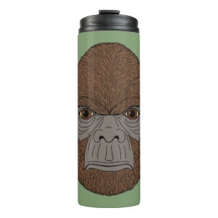 Bigfoot Portrait 1 (ape-like) Thermosbecher