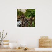 Bigfoot Poster (Küche)