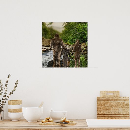 Bigfoot Poster (Küche)