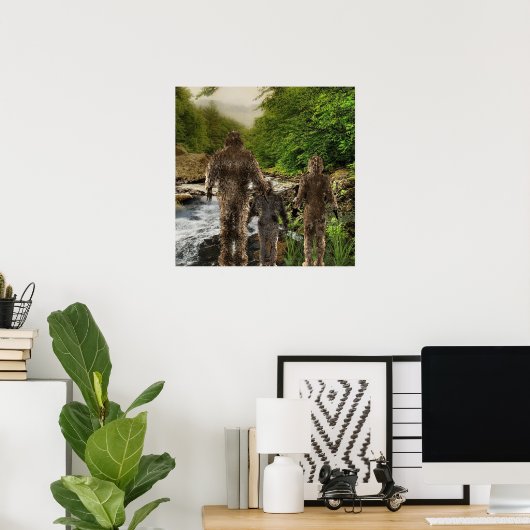 Bigfoot Poster (Heimbüro)