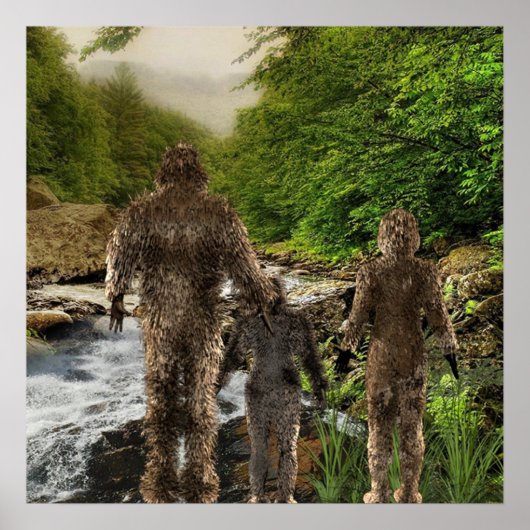 Bigfoot Poster (Vorne)