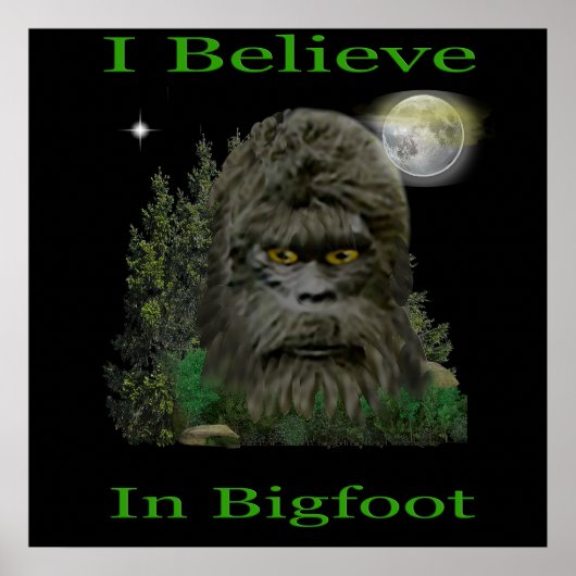 Bigfoot Poster (Vorne)