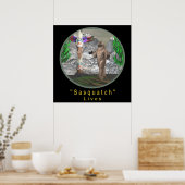 Bigfoot Poster (Küche)