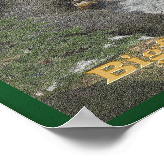 Bigfoot Poster (Ecke)