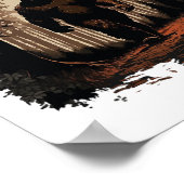 Bigfoot poster (Ecke)