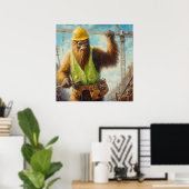 Bigfoot Poster (Heimbüro)