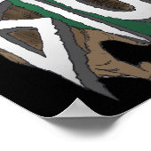 Bigfoot Poster (Ecke)