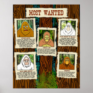 Bigfoot Poster Offizieller ELE-Merch am meisten Ge
