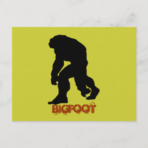 Bigfoot Postkarte