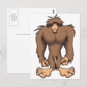 BIGFOOT POSTKARTE (Vorne/Hinten)