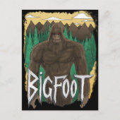 Bigfoot Postkarte (Vorderseite)