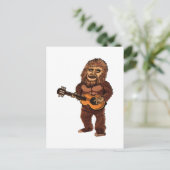 Bigfoot Postkarte (Stehend Vorderseite)