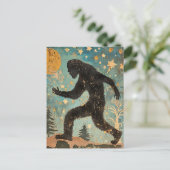 Bigfoot Postkarte (Stehend Vorderseite)