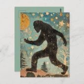 Bigfoot Postkarte (Vorne/Hinten)