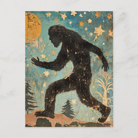 Bigfoot Postkarte (Vorderseite)
