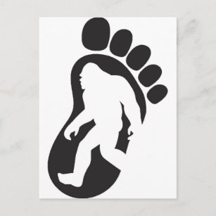 Bigfoot Postkarte