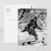 Bigfoot Postkarte (Vorne/Hinten)