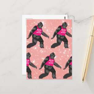 Bigfoot Postkarte