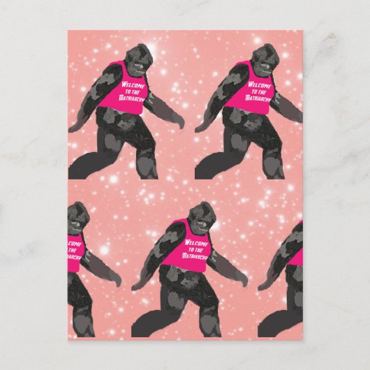 Bigfoot Postkarte (Vorderseite)