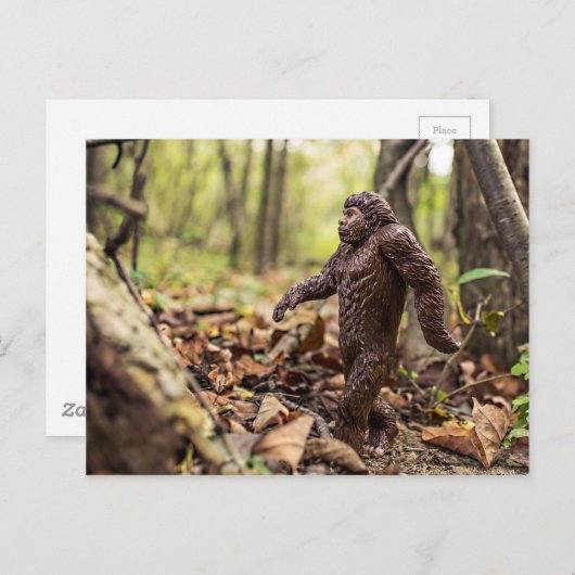 Bigfoot Postkarte | Sasquatch (Vorne/Hinten)