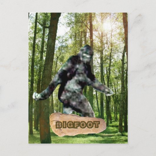 Bigfoot Postkarten (Vorderseite)