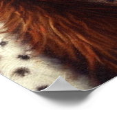 Bigfoot Queen of Hearts Poster (Ecke)