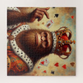 Bigfoot Queen of Hearts Puzzle (Horizontal)