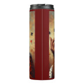 Bigfoot Queen of Hearts Thermosbecher (Rückseite)