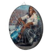 Bigfoot Racecar Dartscheibe (Vorderseite rechts)