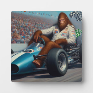 Bigfoot Racecar Fotoplatte