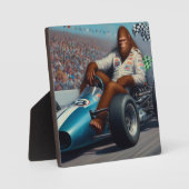 Bigfoot Racecar Fotoplatte (Vorderseite)