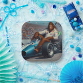 Bigfoot Racecar Pappteller (Party)
