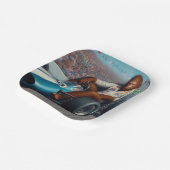 Bigfoot Racecar Pappteller (Gewinkelt)