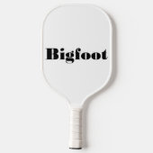 Bigfoot Racecar Pickleball Schläger (Rückseite)