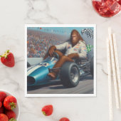 Bigfoot Racecar Serviette (Beispiel)