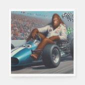 Bigfoot Racecar Serviette (Vorderseite)